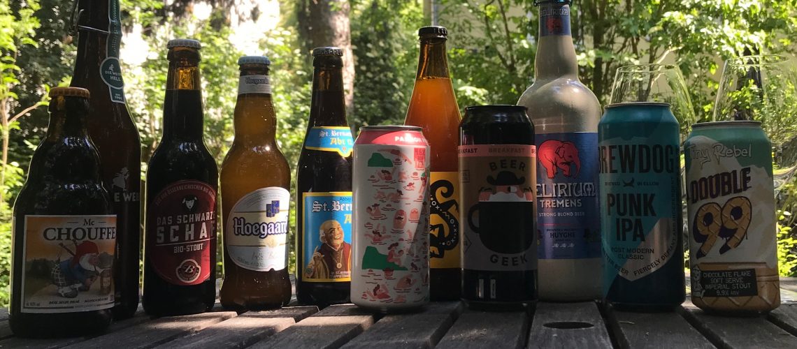 My first beer tasting